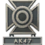 AK47 Silver